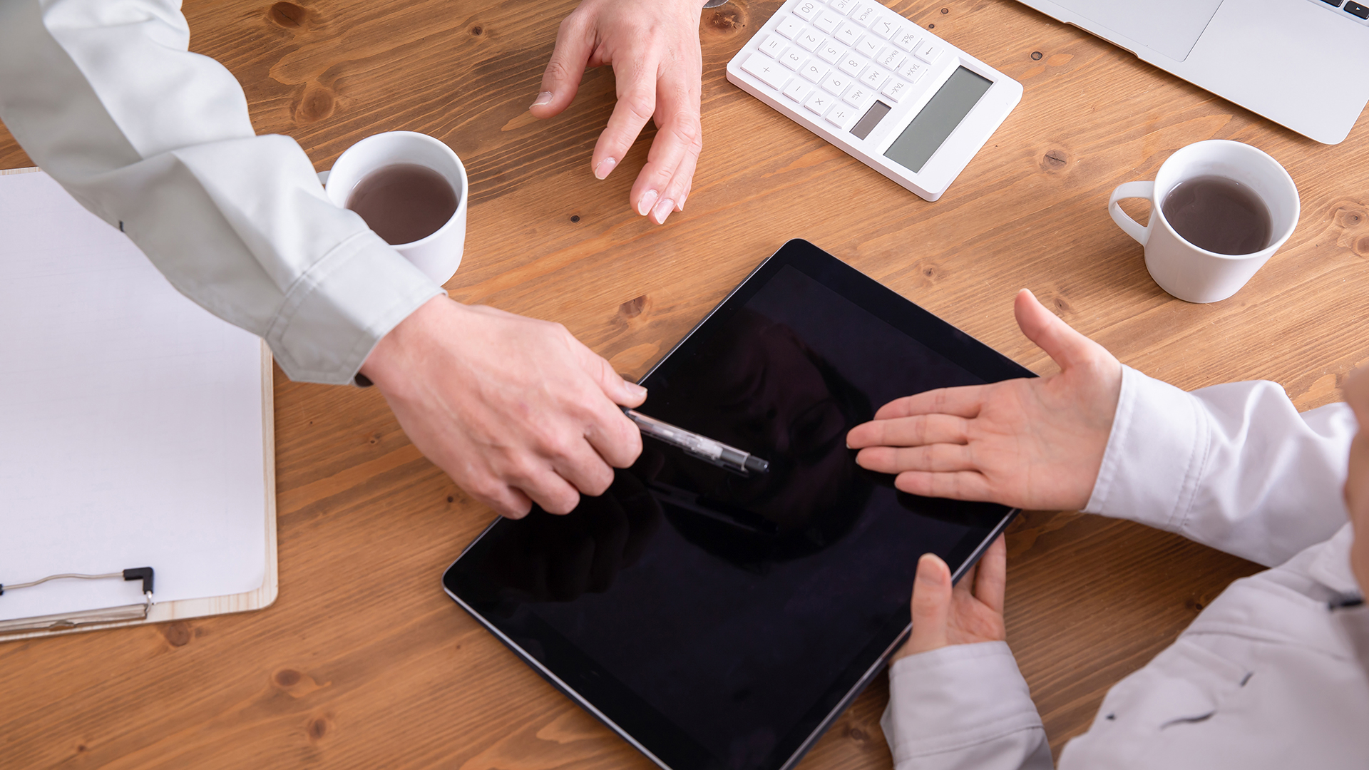 お客様のために